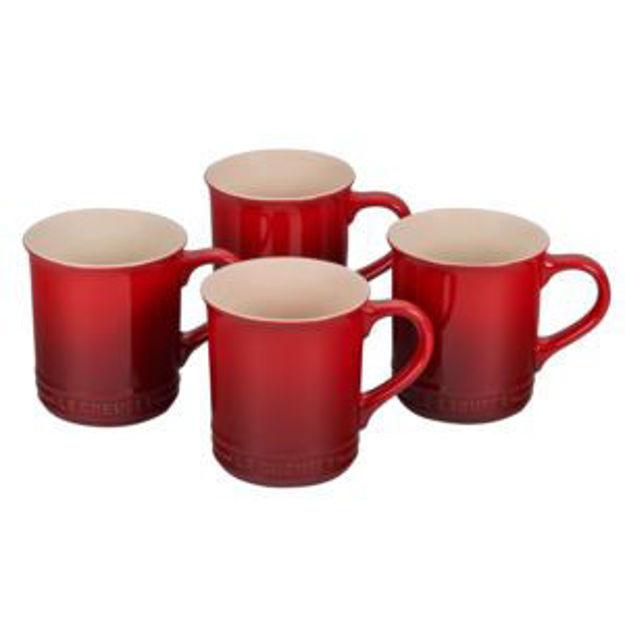Picture of Set of 4 Vancouver Mugs Cerise