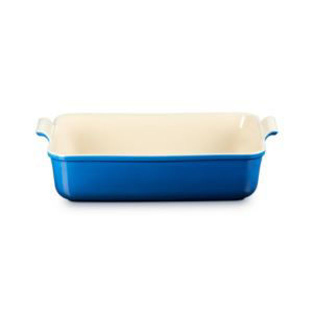 Picture of 6.75qt Heritage Stoneware Deep Rectangular Lasagna Deep Baker Marseille