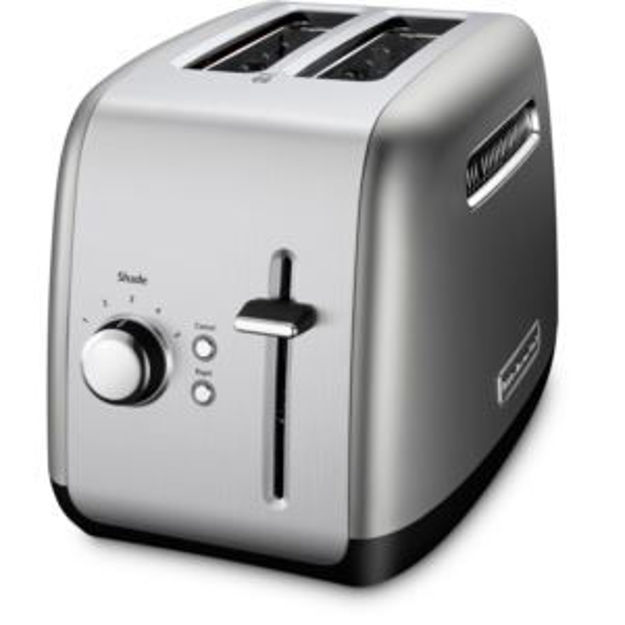 Picture of 2-Slice Toaster with Illuminated Button in Contour Silver
