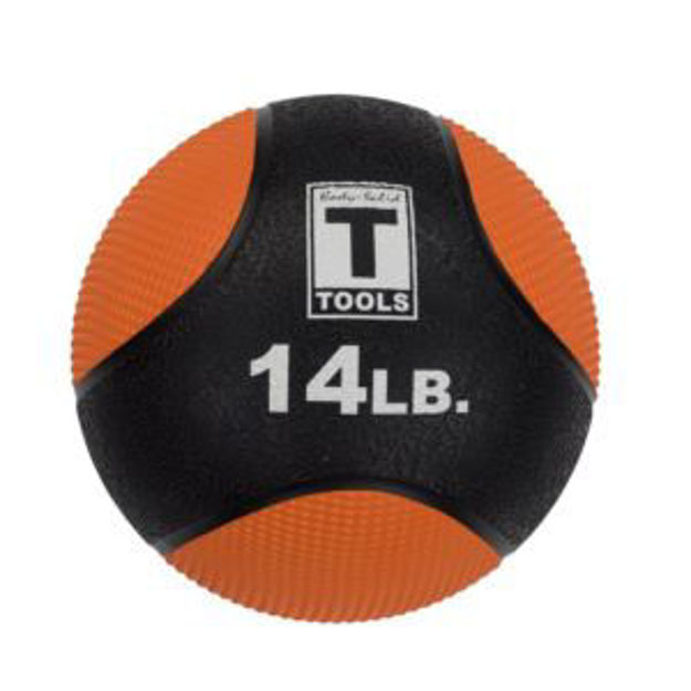 Picture of Medicine Ball - 14 lb, Orange