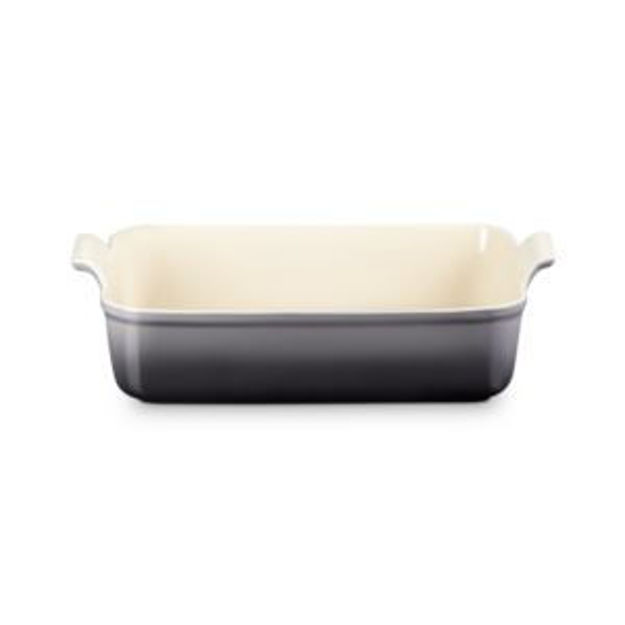 Picture of 6.75qt Heritage Stoneware Deep Rectangular Lasagna Deep Baker Oyster