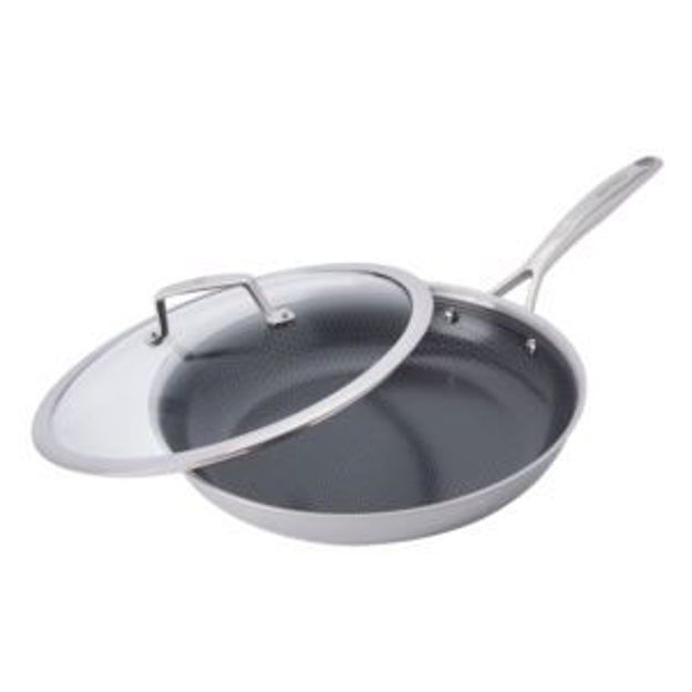 Picture of Paradigm Ceramic 12" SS Hyrbrid Dual Performance Fry Pan w/ Lid