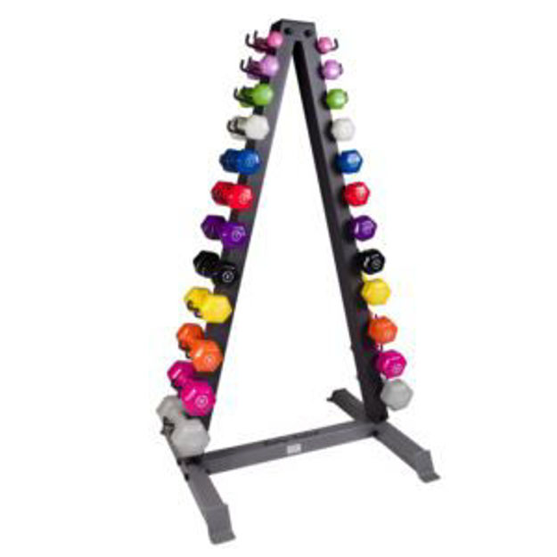 Picture of Neoprene Dumbbell Package with Rack