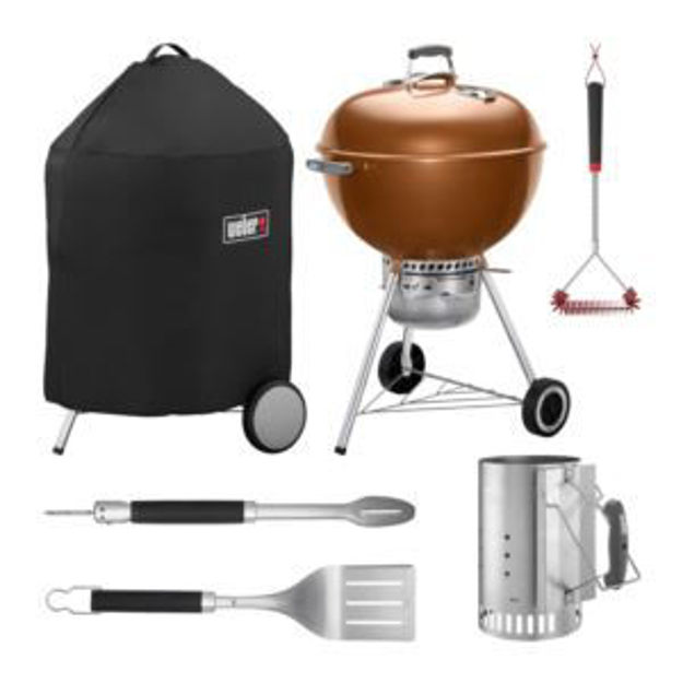 Picture of KIT Kettle Premium 22'' w/ Ultimate Accy - Copper