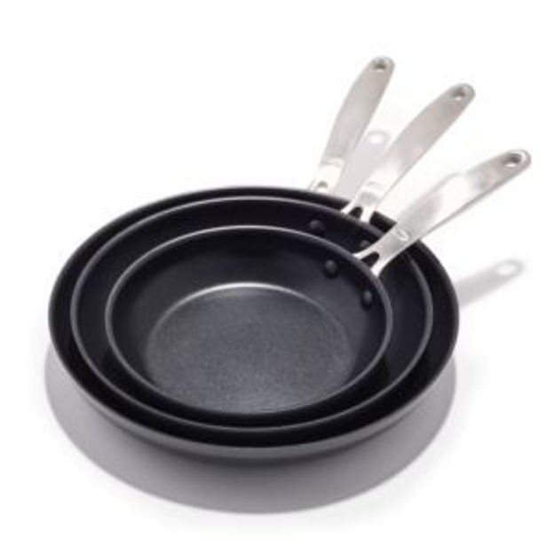 Picture of Enhanced 3pc Ceramic Nonstick Frypan Set