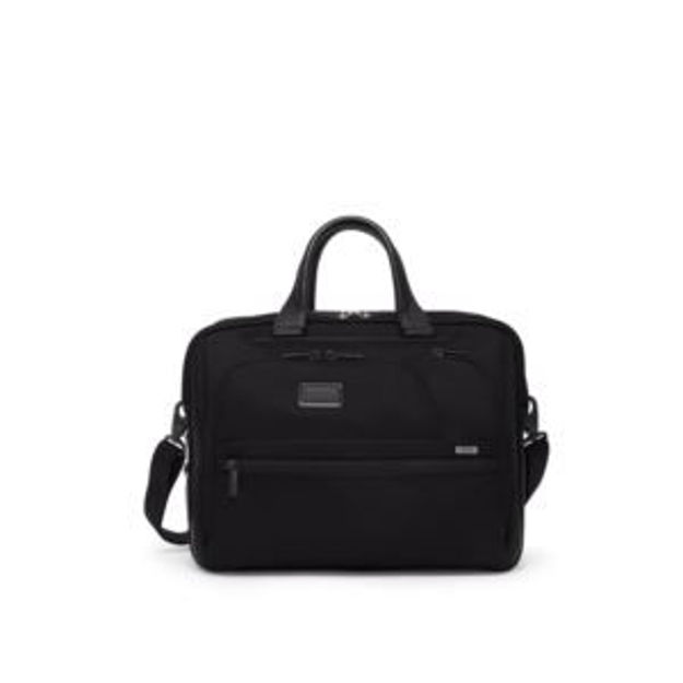 Picture of Alpha Medium 15" Expandable Briefcase - Black
