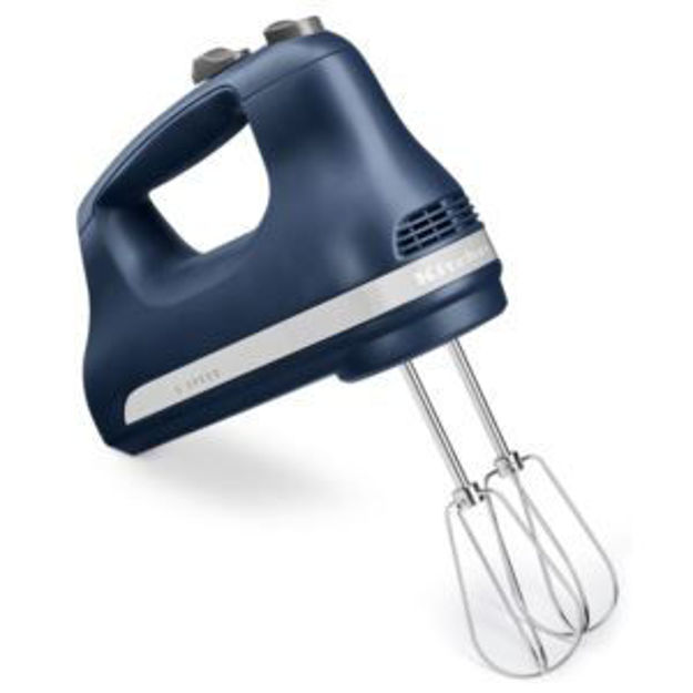 Picture of KitchenAid Five Speed Ultra Power Hand Mixer in Ink Blue
