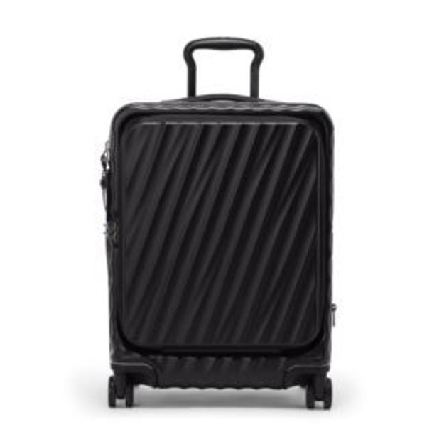 Picture of 19 Degree Front Access Large Front Access Expandable Carry On - Black Texture