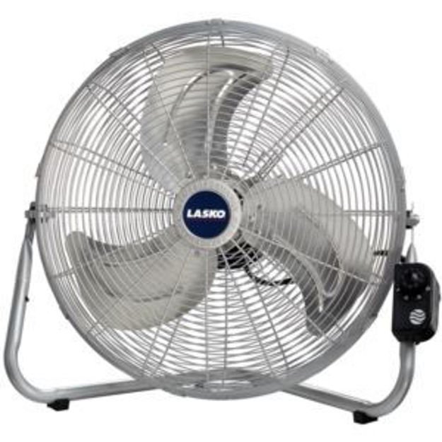 Picture of 20 In. High Velocity Floor Fan with QuickMount in Silver