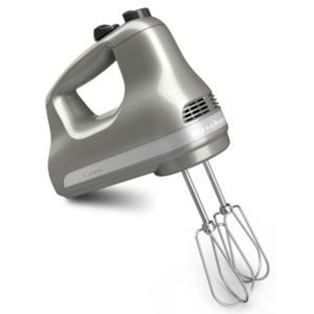 Picture of KitchenAid Five Speed Ultra Power Hand Mixer in Contour Silver