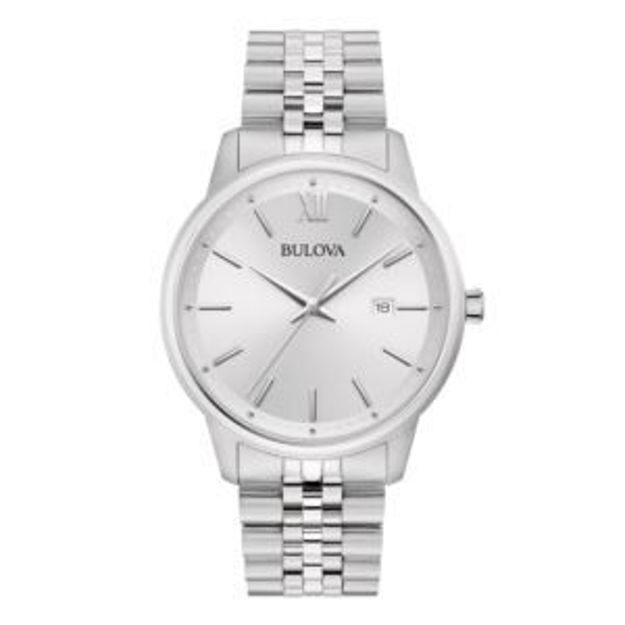 Picture of Mens Corporate Exclusive Silver-Tone Stainless Steel Watch Silver Dial