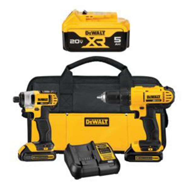 Picture of 20V MAX Lithium-Ion 2-Tool Combo w/ Extra Battery