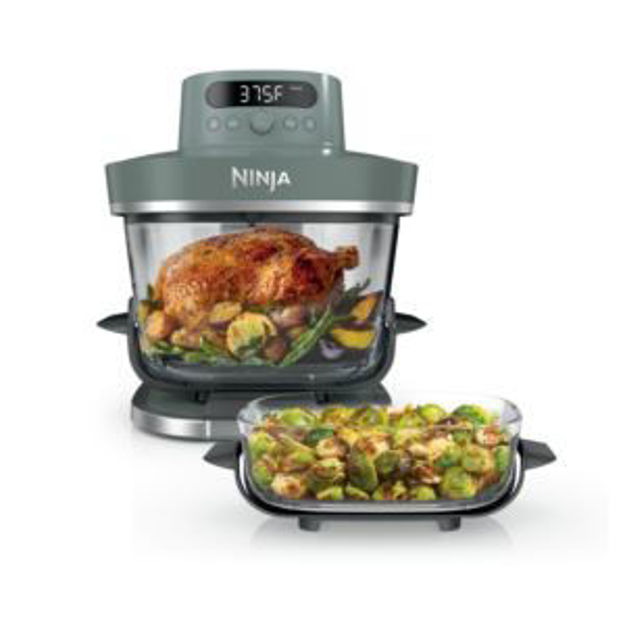 Picture of Crispi Pro 6-in-1 Glass Countertop Air Fryer Ash Gray