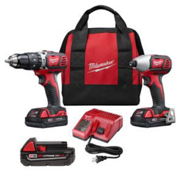 Picture of M18 Cordless LITHIUM-ION 2-Tool Combo Kit Plus Extra Battery