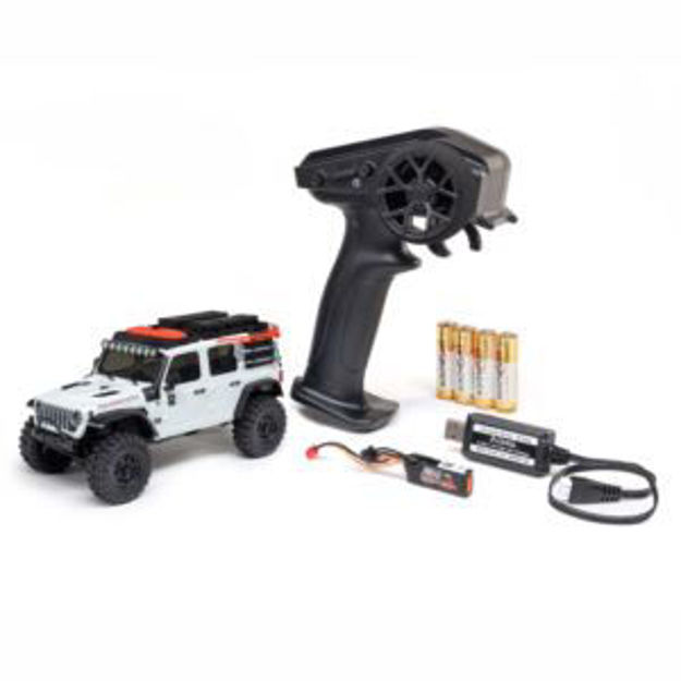 Picture of 1/30 SCX30 Jeep Wrangler JLU 4X4 RTR Brushed Rock