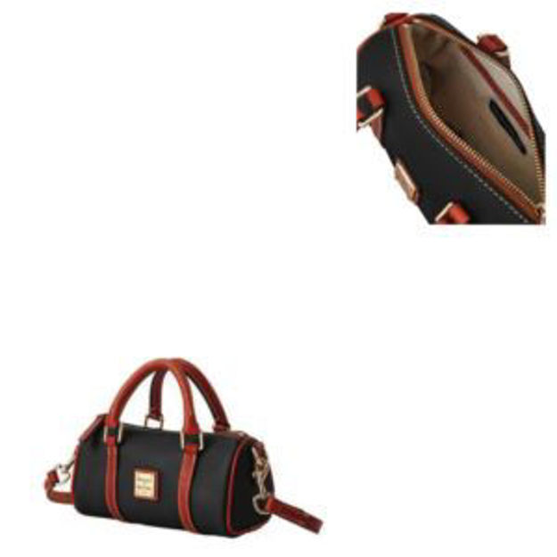 Picture of Pebble Grain Crossbody Barrel Satchel 20
