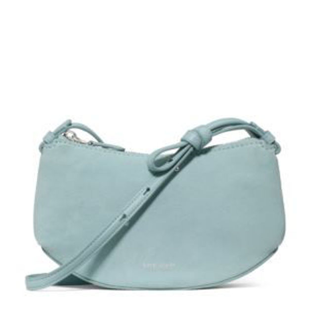 Picture of Loop Suede Small Crossbody - English Sea