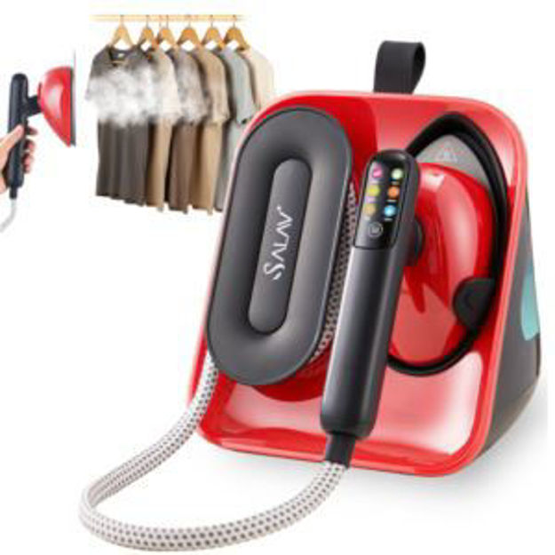 Picture of SALAV Deluxe Duopress Steam Station with With Digital Display, Custom Steam Levels And Dry Iron Mod