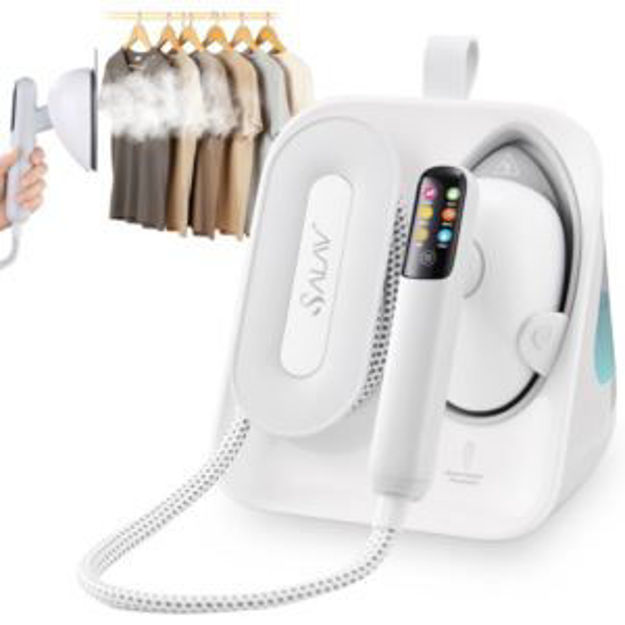 Picture of SALAV Deluxe Duopress Steam Station with With Digital Display, Custom Steam Levels And Dry Iron Mod