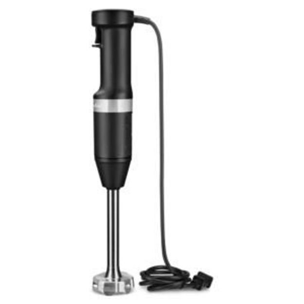 Picture of KitchenAid Variable Speed Hand Immersion Blender in Black Matte