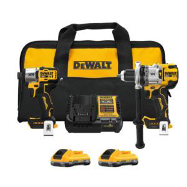 Picture of 20V MAX XR Hammer Drill/Impact 2-Tool Combo Kit w/ XR PowerPack Batteries