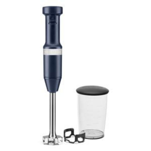 Picture of KitchenAid Variable Speed Corded Immersion Hand Blender in Ink Blue