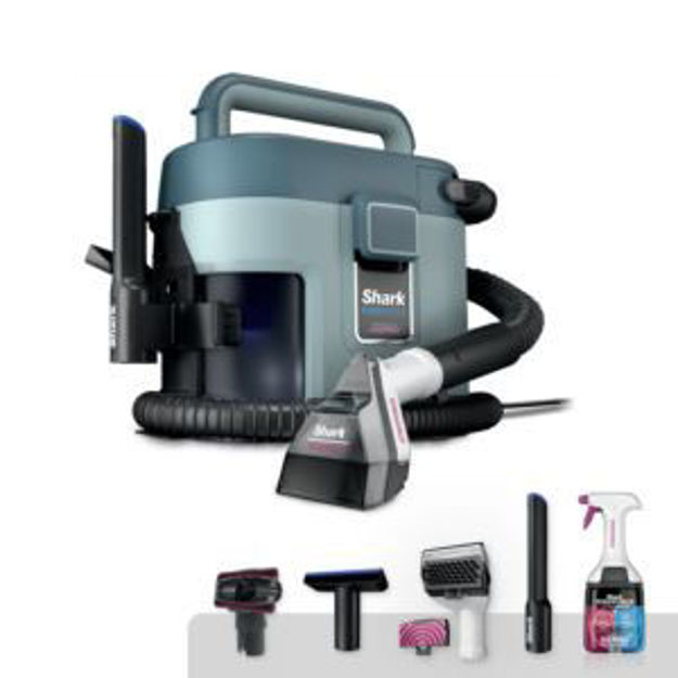 Picture of EveryMess Corded Portable Vacuum and Stain Remover Light Blue