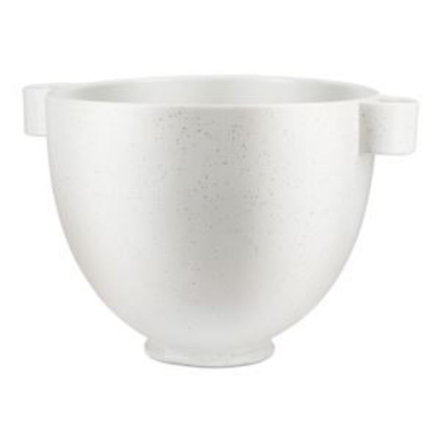 Picture of 5-Qt. Ceramic Bowl for Tilt-Head Stand Mixers, Speckled Stone