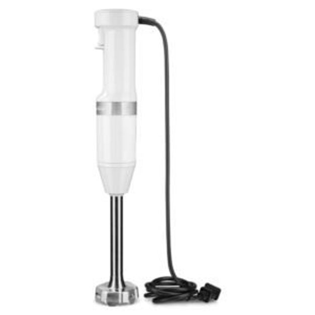 Picture of KitchenAid Variable Speed Hand Immersion Blender in White