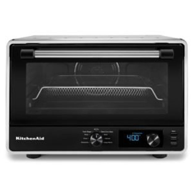 Picture of KitchenAid Digital Countertop Oven with Air Fryer in Contour Silver