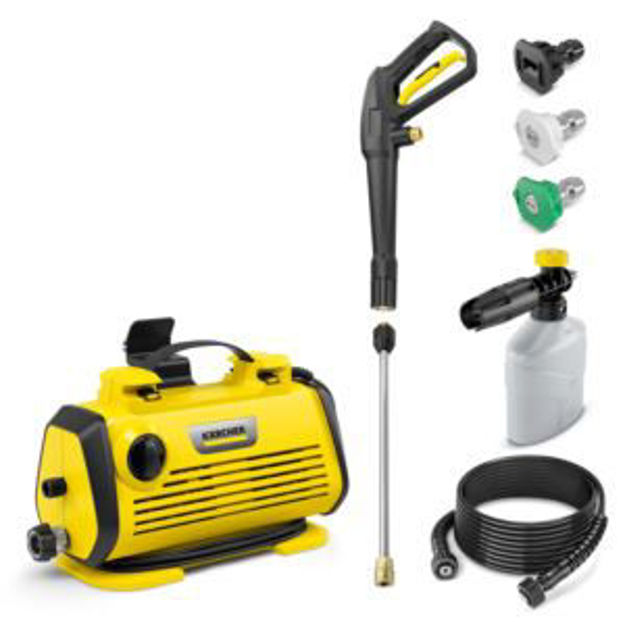 Picture of K3 Horizontal FC 1700 PSI Electric Pressure Washer w/ Foam Cannon