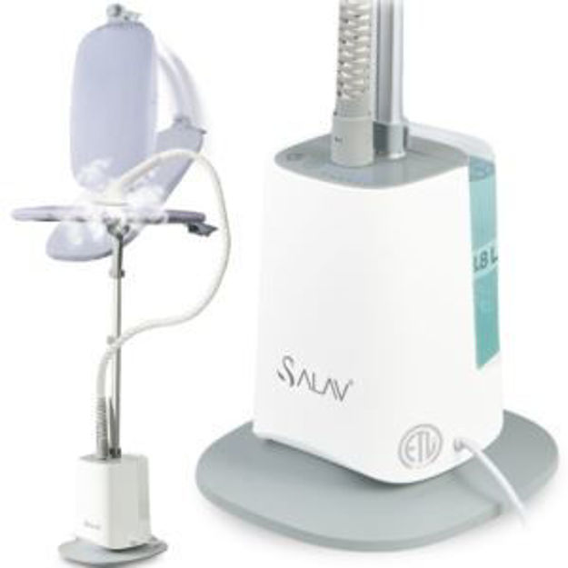 Picture of SALAV Complete Garment Steamer with Smart Auto Off, Pivoting Ironing Board & 6 Steam Settings
