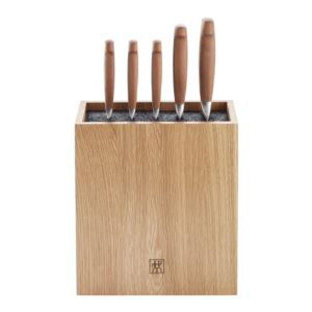 Picture of Four Star Wood 6pc Knife Block Set