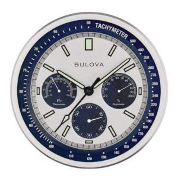 Picture of Lunar Pilot Silver Subdials Wall Clock