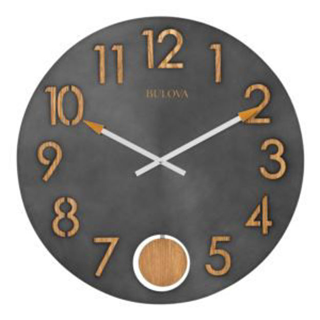 Picture of Flatiron Steel & Oak Wall Clock