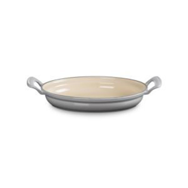 Picture of 1.75qt Modern Heritage Cast Iron Oval Gratin French Gray
