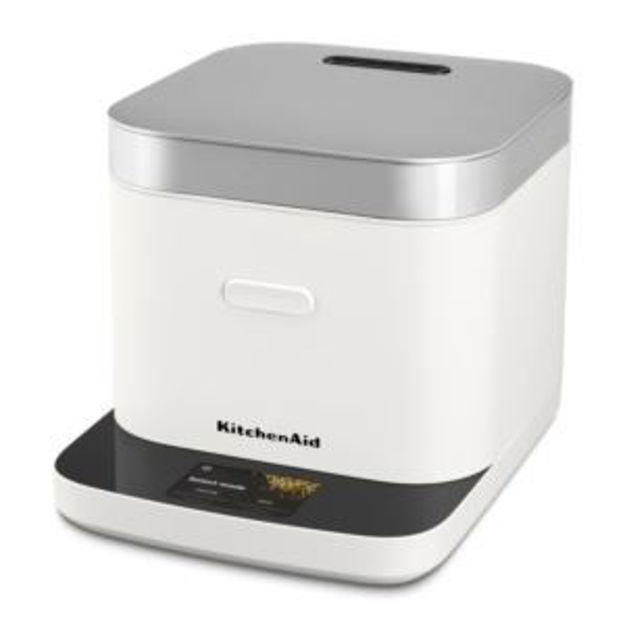 Picture of KitchenAid Compact Grain and Rice Cooker - Porcelain White