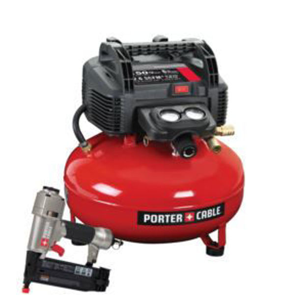 Picture of 6 Gal 150 PSI Pancake Air Compressor & 18-Gauge Brad Nailer Combo Kit