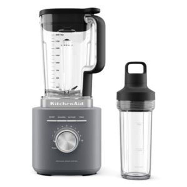 Picture of KitchenAid Pure Power Blender with Personal Blending Jar - Matte Charcoal Gray