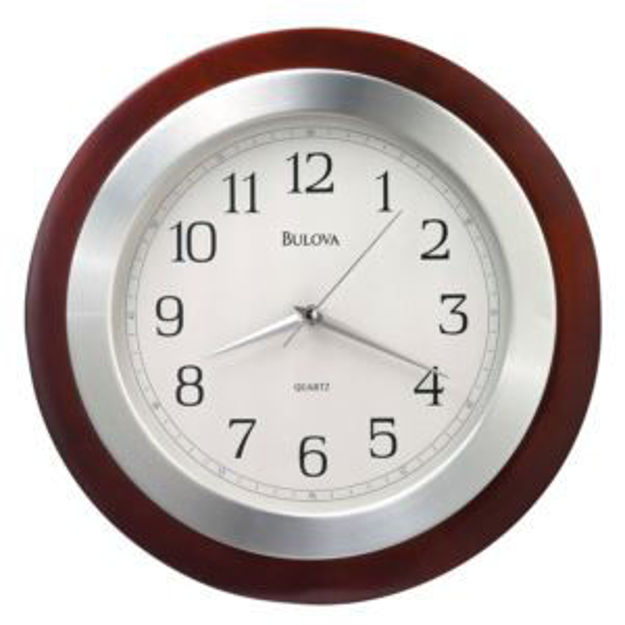 Picture of Reedham Walnut White Wall Clock
