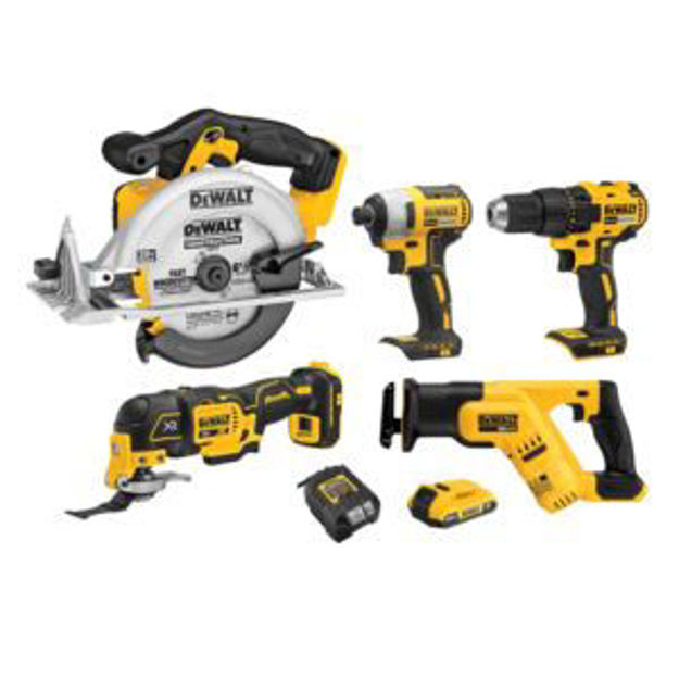 Picture of 20V MAX Cordless Compact 5-Tool Combo Kit