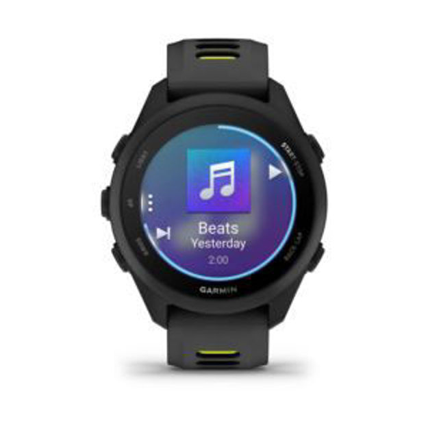 Picture of Forerunner 170 Music Black with Black/Amp Yellow Band