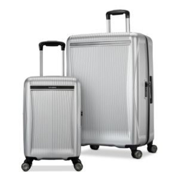 Picture of Blackstone 2pc Hardside Spinner Set - 20" & 27" Silver
