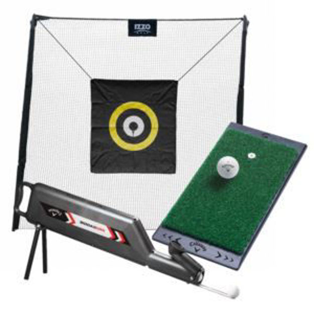 Picture of Insta-Net Hitting Net w/ Hitting Mat & Ball Shagger/Feeder