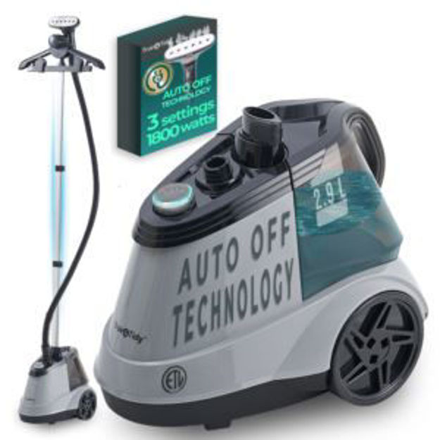 Picture of True & Tidy Heavy Duty 1800W Intelligent  Auto Shut-off Garment Steamer with Water Sensor and Beep