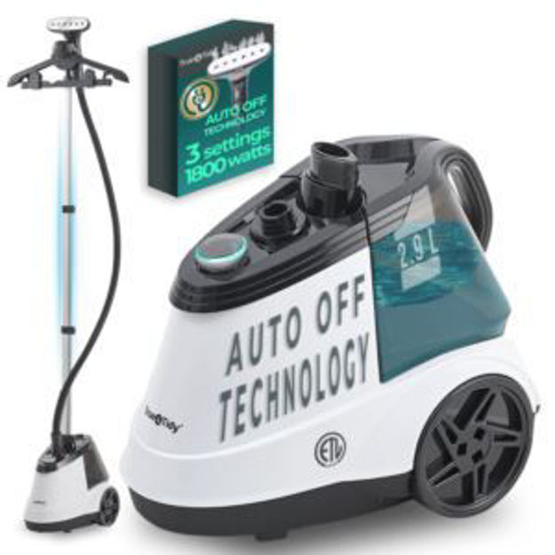 Picture of True & Tidy Heavy Duty 1800W Intelligent  Auto Shut-off Garment Steamer with Water Sensor and Beep
