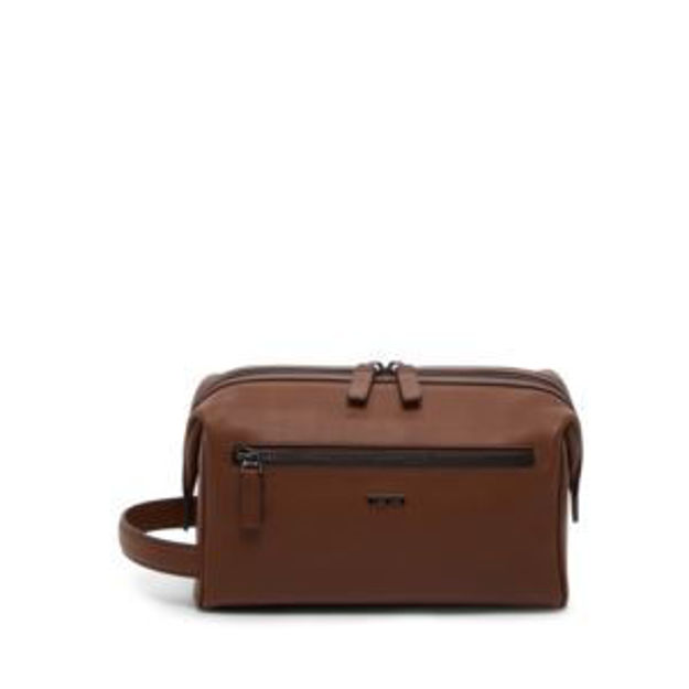Picture of Tumi Travel Access. Framed Travel Kit - Cognac