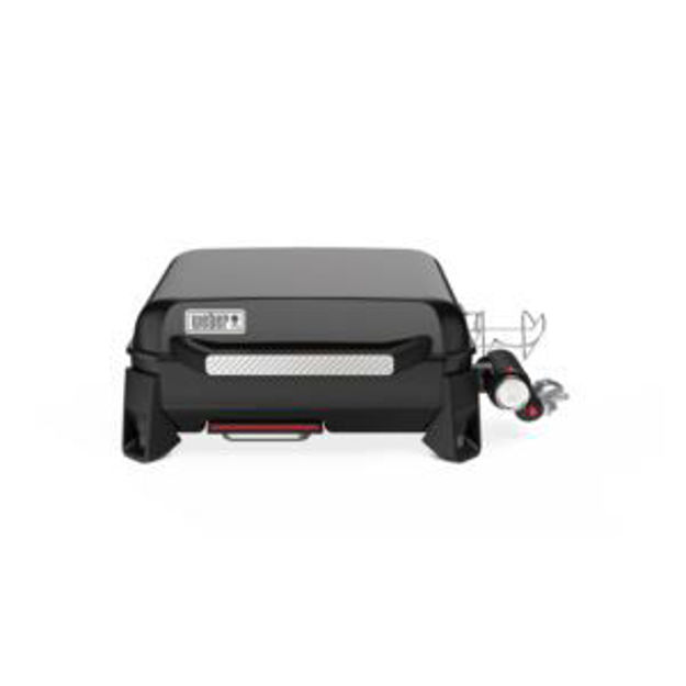 Picture of Slate 17'' Rust-Resistant Portable LP Griddle