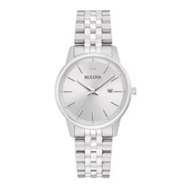 Picture of Ladies Corporate Exclusive Classic Silver-Tone Stainless Steel Watch Silver Dial