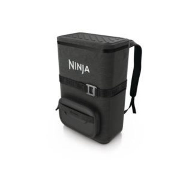 Picture of FrostVault Go 24 Can Backpack Soft Cooler Charcoal Gray